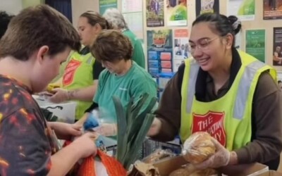 Nourished for Nil and Salvation Army combine to open food rescue and distribution service in Napier